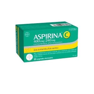ASPIRINA C 400/240 MG 10 COMPRIMIDOS EFERVESCENT