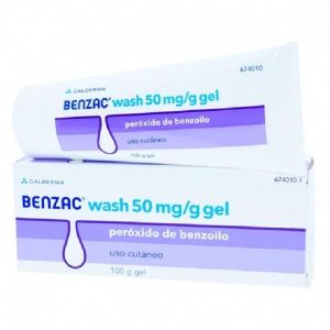 BENZAC WASH 50 mg/g GEL CUTANEO 1 TUBO 100 g