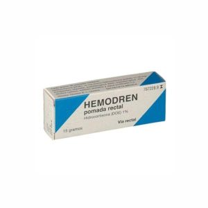 HEMODREN 10 mg/g POMADA RECTAL 1 TUBO 15 g
