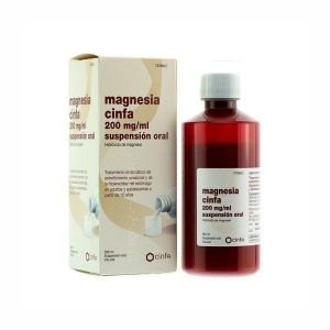 MAGNESIA CINFA 200 mg/ml SUSPENSION ORAL 1 FRASC