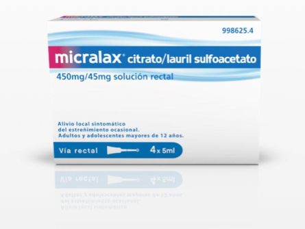MICRALAX CITRATO/LAURIL SULFOACETATO 450 mg/ml +