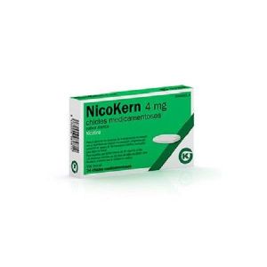 NICOKERN 4 mg 24 CHICLES MEDICAMENTOSOS (SABOR M