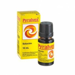 PYRALVEX 10 mg/ml + 50 mg/ml SOLUCION BUCAL 1 FR