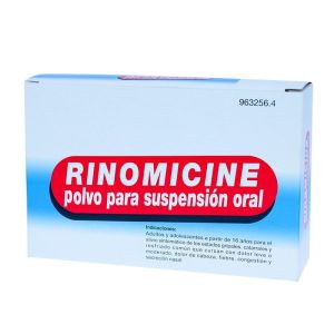RINOMICINE 10 SOBRES POLVO PARA SUSPENSION ORAL