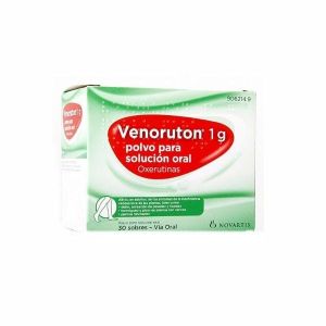 VENORUTON OXERUTINAS 1 g 30 SOBRES POLVO PARA SO